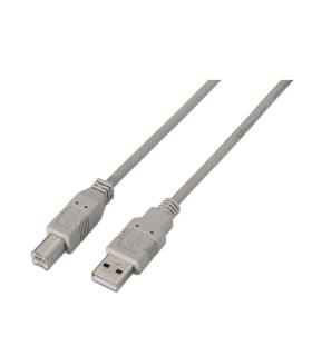 AISENS A101-0004 cable USB USB 2.0 4,5 m USB A USB B Beige