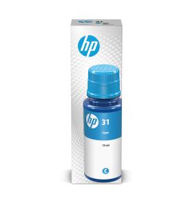 HP 31 70-ml Cyan Original Ink Bottle