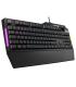 ASUS TUF Gaming K1 teclado Juego USB Inglés, Español Negro