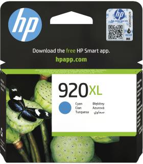 HP Cartucho de tinta original 920XL de alta capacidad cian