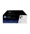 HP Pack de ahorro de 2 cartuchos de tóner original LaserJet 78A negro