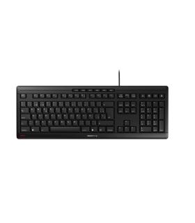 CHERRY STREAM teclado Universal USB QWERTY Español Negro