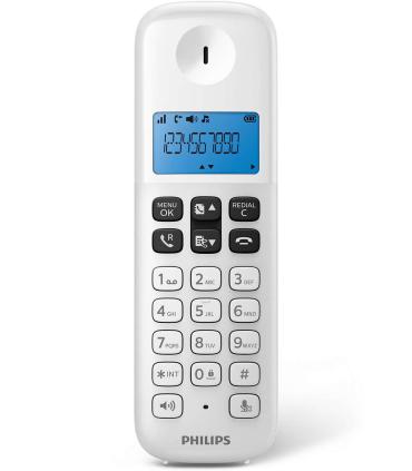 Philips D1611W 34 teléfono Teléfono DECT Identificador de llamadas Blanco