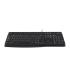 Logitech K120 Corded Keyboard teclado Universal USB QWERTY Español Negro