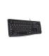 Logitech K120 Corded Keyboard teclado Universal USB QWERTY Español Negro