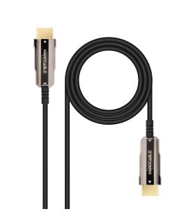 Nanocable Cable HDMI V2.0 AOC 4K@60Hz 18Gbps A M-A M, Negro, 10 m