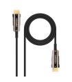 Nanocable Cable HDMI V2.0 AOC 4K@60Hz 18Gbps A/M-A/M, Negro, 10 m