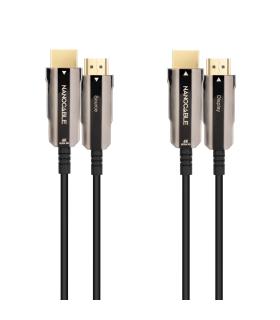 Nanocable Cable HDMI V2.0 AOC 4K@60Hz 18Gbps A M-A M, Negro, 10 m