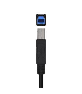 AISENS Cable USB 3.0 Impresora Tipo A M-B M, Negro, 2.0m