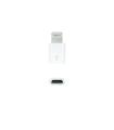 Nanocable Adaptador Lightning a Micro USB, Lightning/M-Micro B/H Blanco