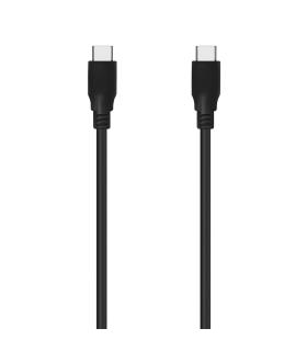 AISENS Cable USB 3.2 Gen2x2 20Gbps 8k@30Hz 5A 100w E-Marker, Tipo USB-C M-USB-C M, Negro, 0.6m