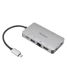 Targus DOCK419 Alámbrico USB 3.2 Gen 1 (3.1 Gen 1) Type-C Gris