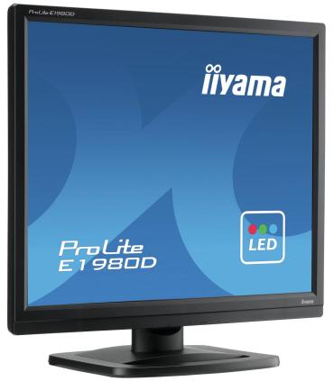 iiyama ProLite E1980D-B1 LED display 48,3 cm (19") 1280 x 1024 Pixeles XGA Negro