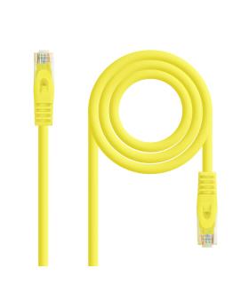 Nanocable Cable Red Latiguillo RJ45 LSZH CAT.6A UTP AWG24, Amarillo, 30 cm