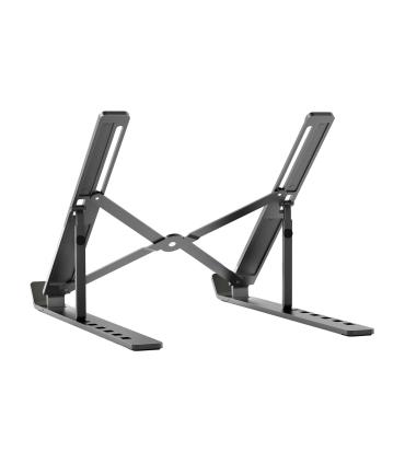 AISENS Soporte de Sobremesa Ajustable para Portatil   Tablet, Gris