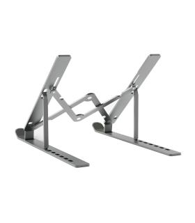 AISENS Soporte de Sobremesa Ajustable para Portatil   Tablet, Gris