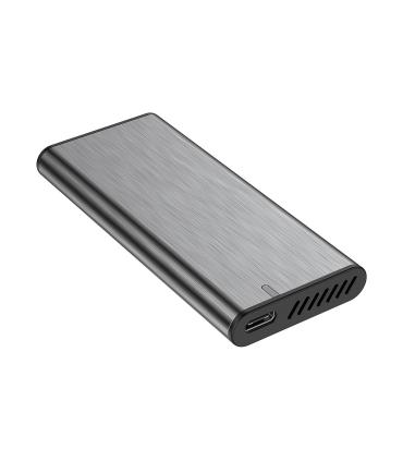 AISENS Caja Externa M.2 (NGFF) ASM2-007GRY SATA A USB3.1 Gen1, Gris