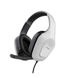 Trust GXT 415PS ZIROX Auriculares Alámbrico Diadema Juego Negro, Blanco