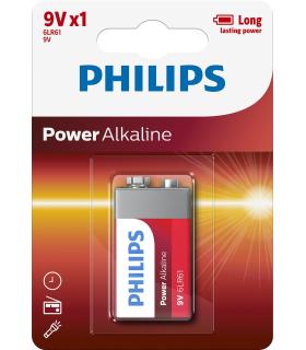 Philips Power Alkaline Batería 6LR61P1B 10