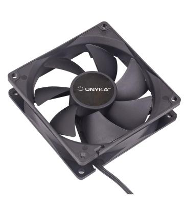 UNYKAch 90 mm Carcasa del ordenador Ventilador 9 cm Negro