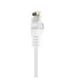 AISENS Cable de Red Latiguillo RJ45 LSZH Cat.6A 500 Mhz UTP AWG24, Blanco, 25CM