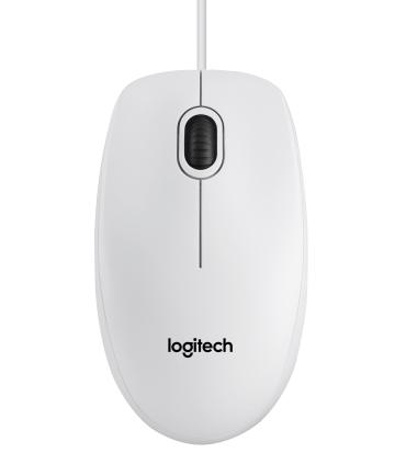 Logitech B100 Optical Usb Mouse f  Bus ratón Oficina Ambidextro USB tipo A Óptico 800 DPI