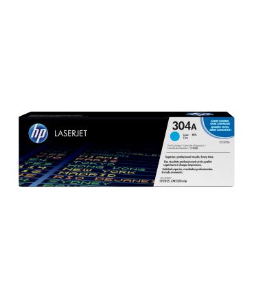 HP Cartucho de tóner original LaserJet 304A cian