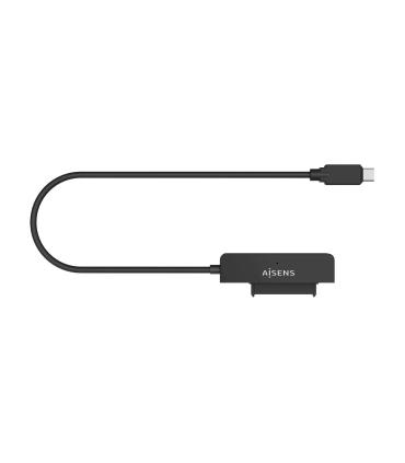 AISENS Adaptador SATA a USB-C USB3.0 USB3.1 Gen1 para Discos Duros 2.5″, Negro