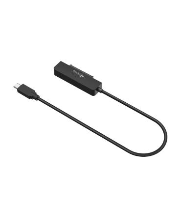 AISENS Adaptador SATA a USB-C USB3.0 USB3.1 Gen1 para Discos Duros 2.5″, Negro