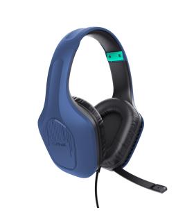 Trust GXT 415B Zirox Auriculares Alámbrico Diadema Juego Azul