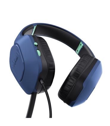 Trust GXT 415B Zirox Auriculares Alámbrico Diadema Juego Azul