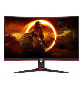 AOC G2 C24G2AE BK pantalla para PC 59,9 cm (23.6") 1920 x 1080 Pixeles Full HD LED Negro, Rojo