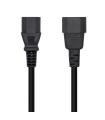 AISENS Cable Alimentación CPU, C13/H-C14/M, Negro, 3.0m