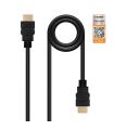 Nanocable HDMI V2.0, 1m cable HDMI HDMI tipo A (Estándar) Negro