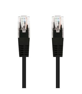 Nanocable CABLE RED LATIGUILLO RJ45 CAT.5E UTP AWG24, NEGRO, 3.0 M