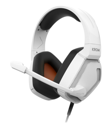 AURICULAR GAMING KROM KOPA PRO STEREO BLANCO