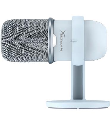 HyperX SoloCast - USB Microphone (White) Blanco Micrófono para videoconsola