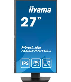 iiyama ProLite pantalla para PC 68,6 cm (27") 1920 x 1080 Pixeles Full HD LED Negro