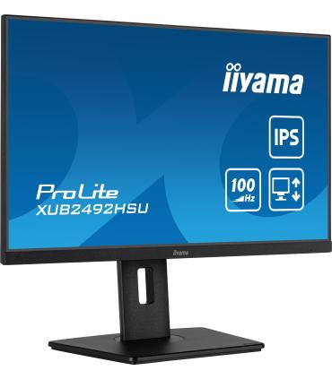 iiyama XUB2492HSU-B6 pantalla para PC 60,5 cm (23.8") 1920 x 1080 Pixeles Full HD LED Negro