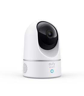 Eufy Security Indoor CAM 2K Pan & Tilt, Camara vigilancia WiFi Interior, Reconocimiento de Personas, con Asistente de Voz,