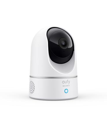 Eufy Security Indoor CAM 2K Pan & Tilt, Camara vigilancia WiFi Interior, Reconocimiento de Personas, con Asistente de Voz,