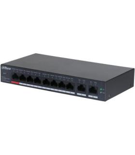 Dahua Technology DH-CS4010-8ET-110 switch Gestionado L2 Fast Ethernet (10 100) Energía sobre Ethernet (PoE) Negro