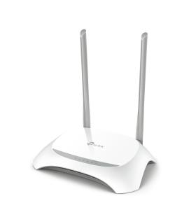 TP-Link TL-WR850N router inalámbrico Ethernet rápido Banda única (2,4 GHz) Gris, Blanco