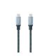 Nanocable Cable USB 3.1 Gen2 10Gbps 5A, 4K 60Hz, USB-C M-USB-C M, Gris Negro, 1 m