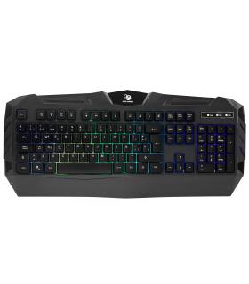 Deep Gaming DeepColorKey teclado Juego USB QWERTY Español Negro