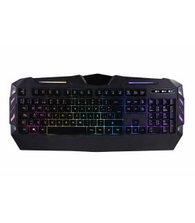 Deep Gaming DeepColorKey teclado Juego USB QWERTY Español Negro