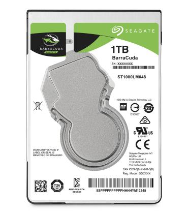 Seagate Barracuda 2.5" disco duro interno 1 TB 5400 RPM 128 MB 2.5" Serial ATA III