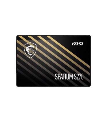 MSI SPATIUM S270 SATA 2.5 240GB unidad de estado sólido 2.5" Serial ATA III 3D NAND