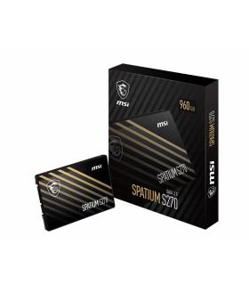 MSI SPATIUM S270 SATA 2.5 240GB unidad de estado sólido 2.5" Serial ATA III 3D NAND