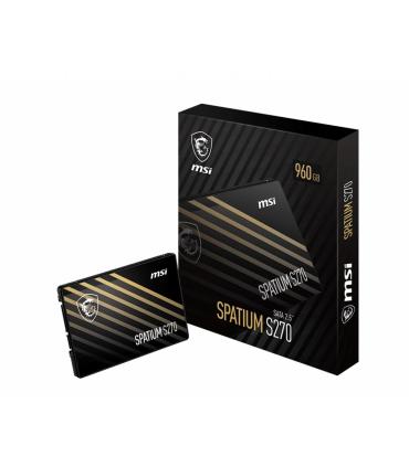 MSI SPATIUM S270 SATA 2.5 240GB unidad de estado sólido 2.5" Serial ATA III 3D NAND